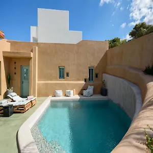Luxury Santorini Potamos Luxury House 2 Bedrooms Private Heated Pool Serene Location Episkopi Villa Éxo Goniá